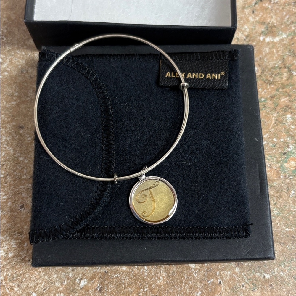 Alex and Ani T bracelet